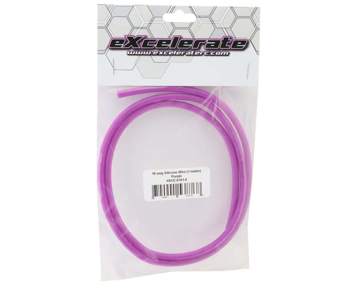 eXcelerate Silicone Wire (Purple) (1 Meter) (10AWG)