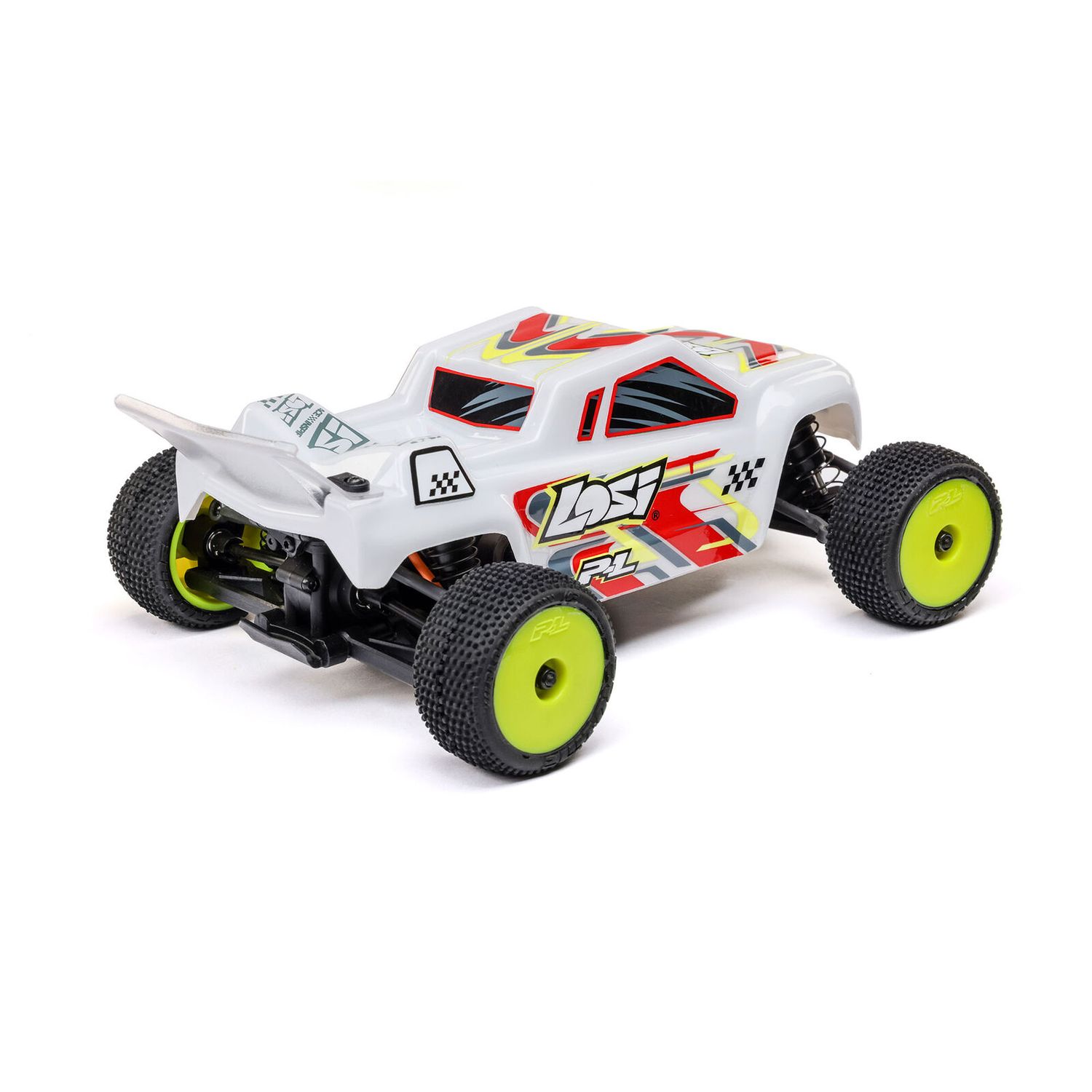 1/28 Micro-T 2S 2WD RTR Stadium Truck (Battery &amp; Charger Included), White