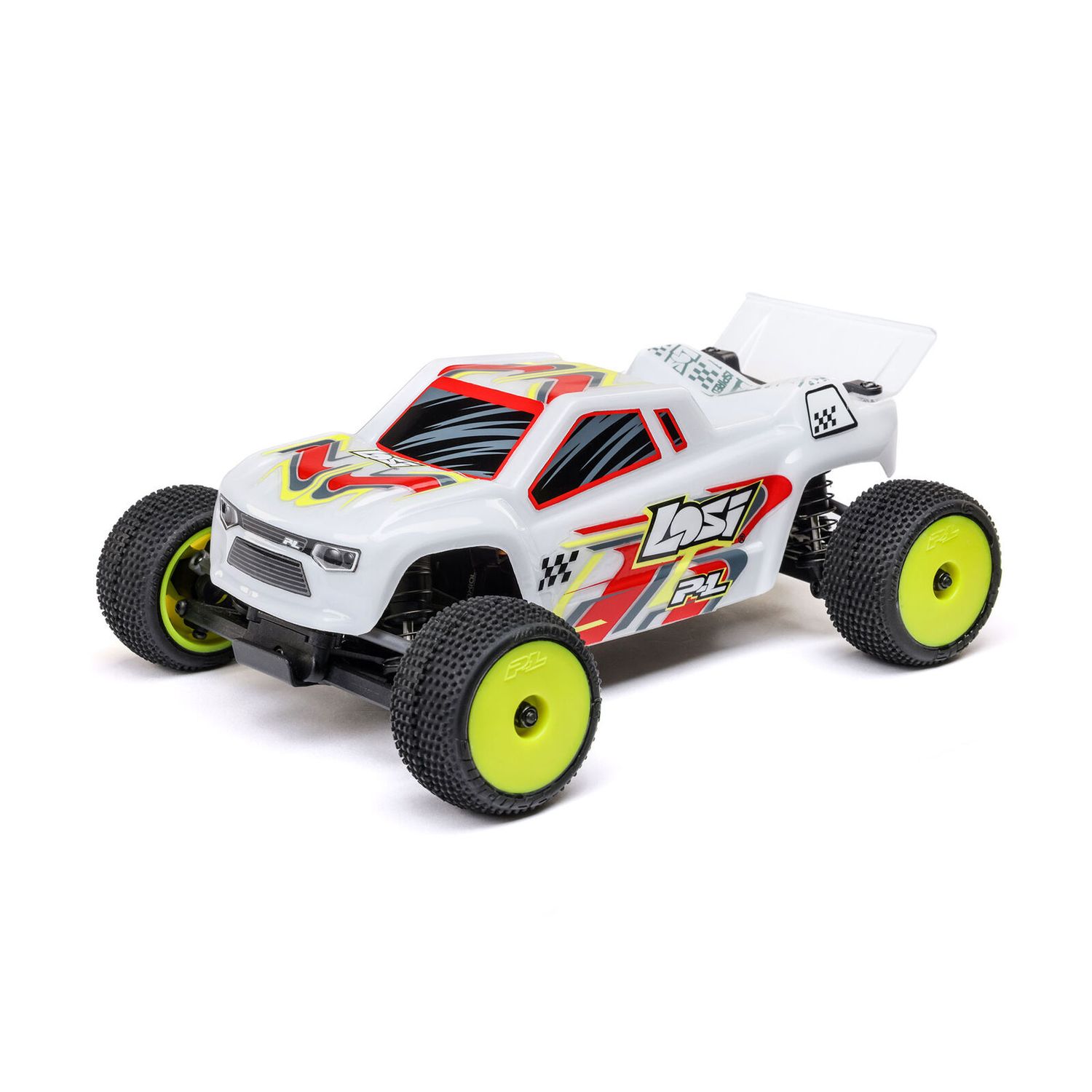 1/28 Micro-T 2S 2WD RTR Stadium Truck (Battery &amp; Charger Included), White