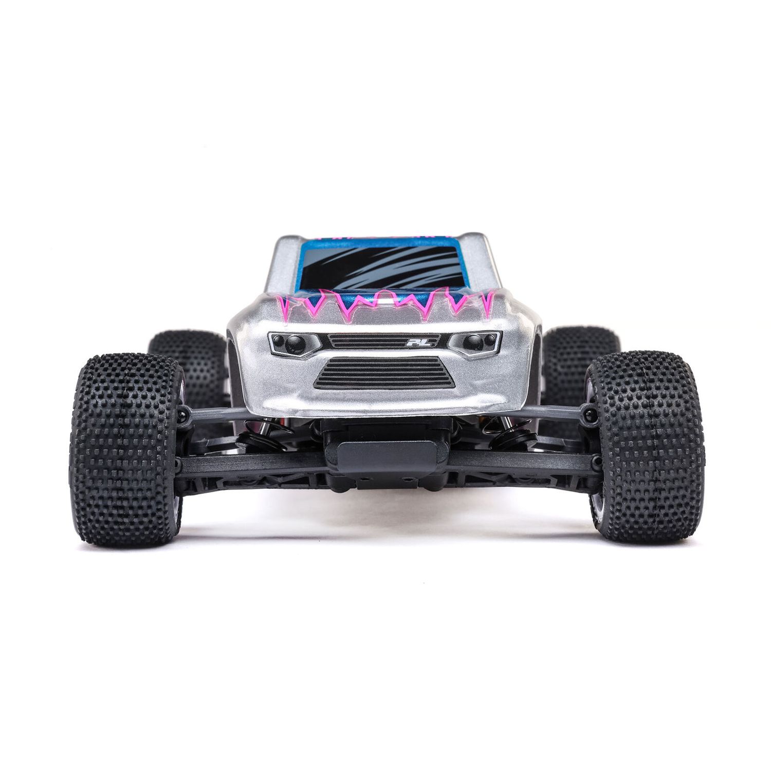 1/28 Micro-T 2S 2WD RTR Stadium Truck (Battery &amp; Charger Included), Silver
