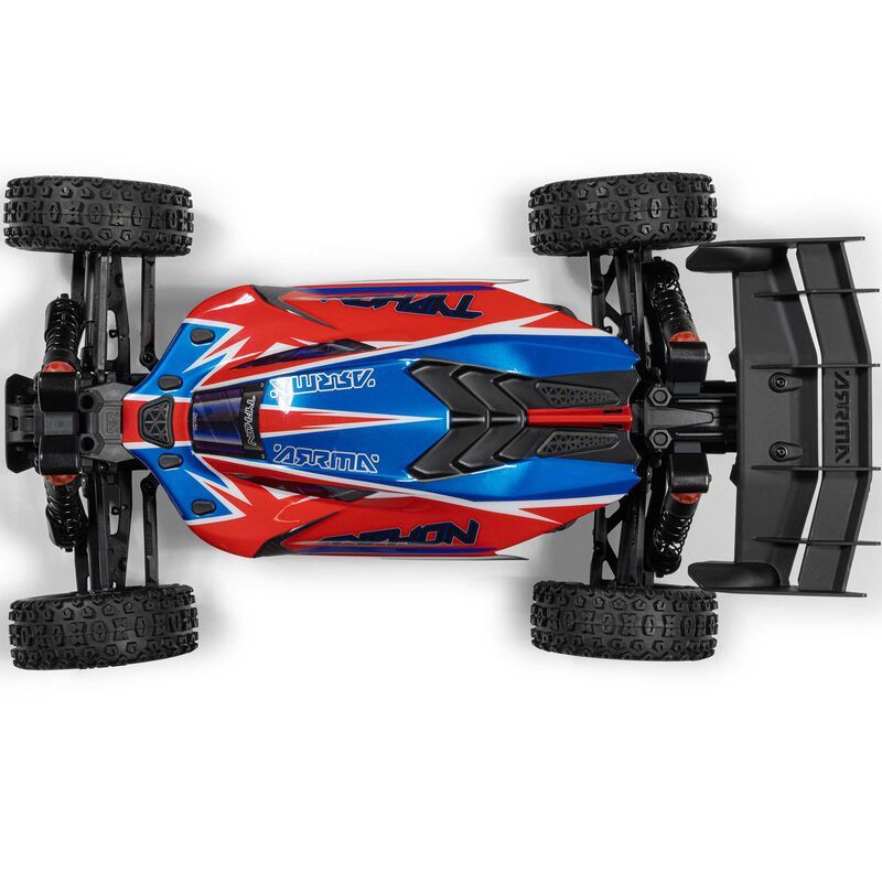 1/8 TYPHON 4X4 RTR Brushed Buggy, Red