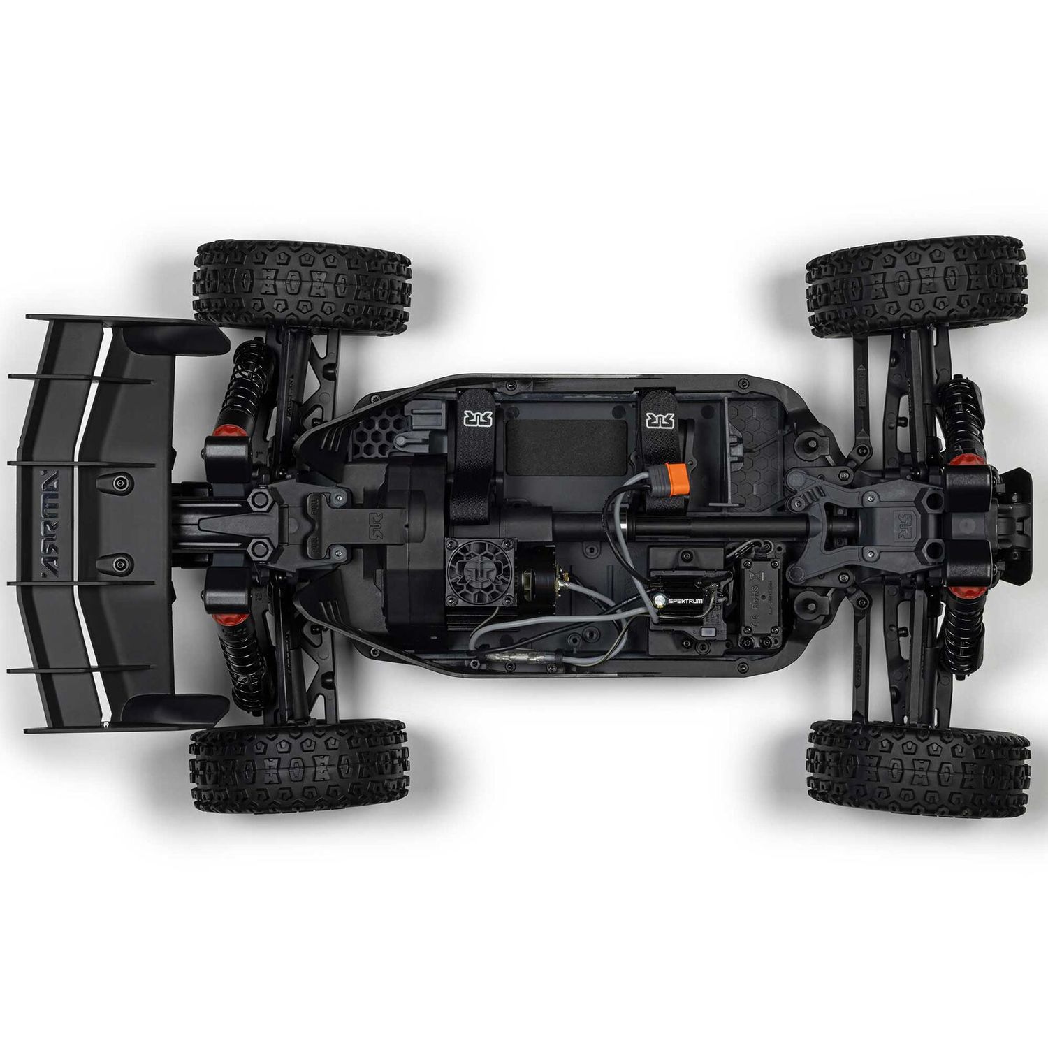 1/8 TYPHON 4X4 RTR Brushed Buggy, Yellow