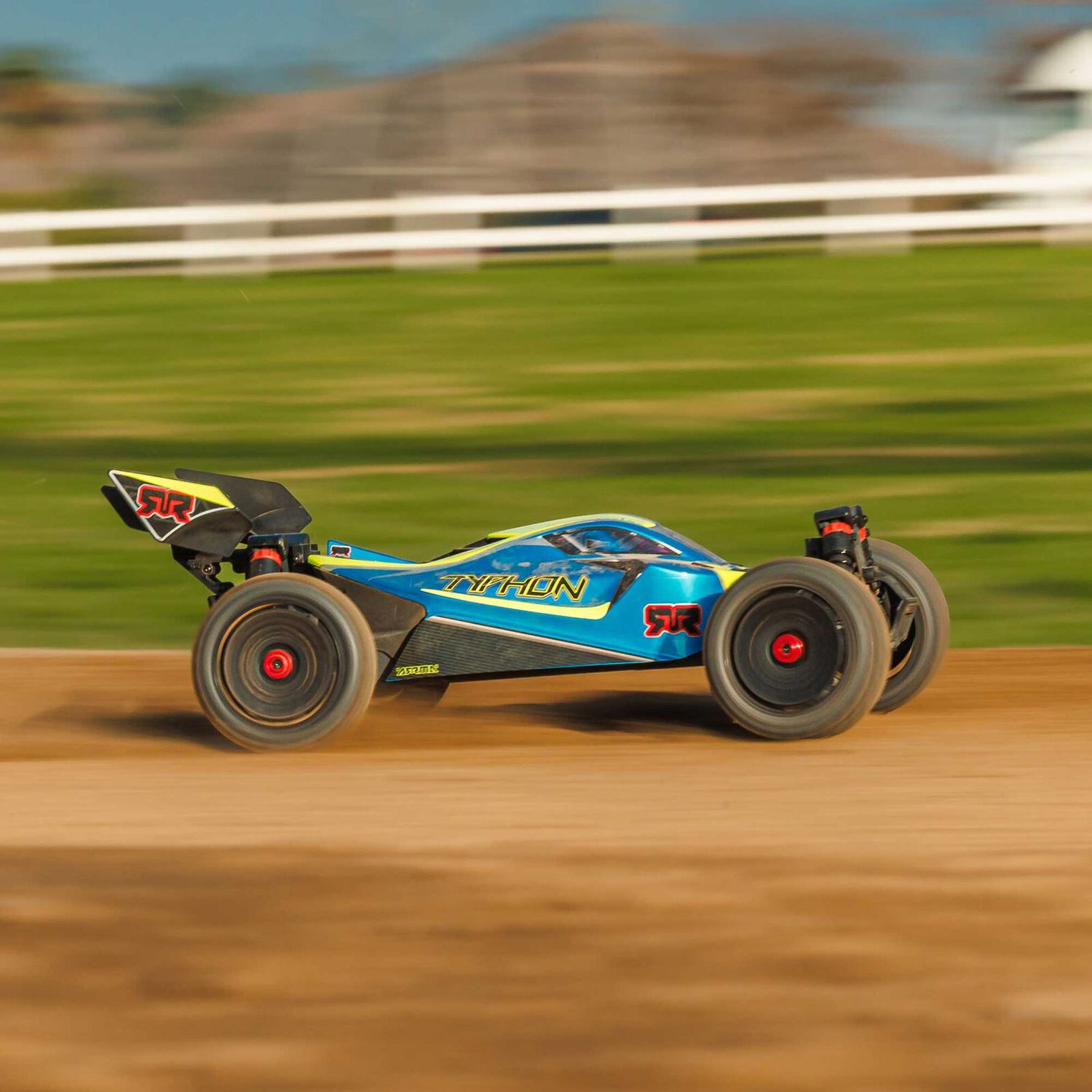 1/8 TYPHON 4X4 RTR Brushed Buggy, Blue