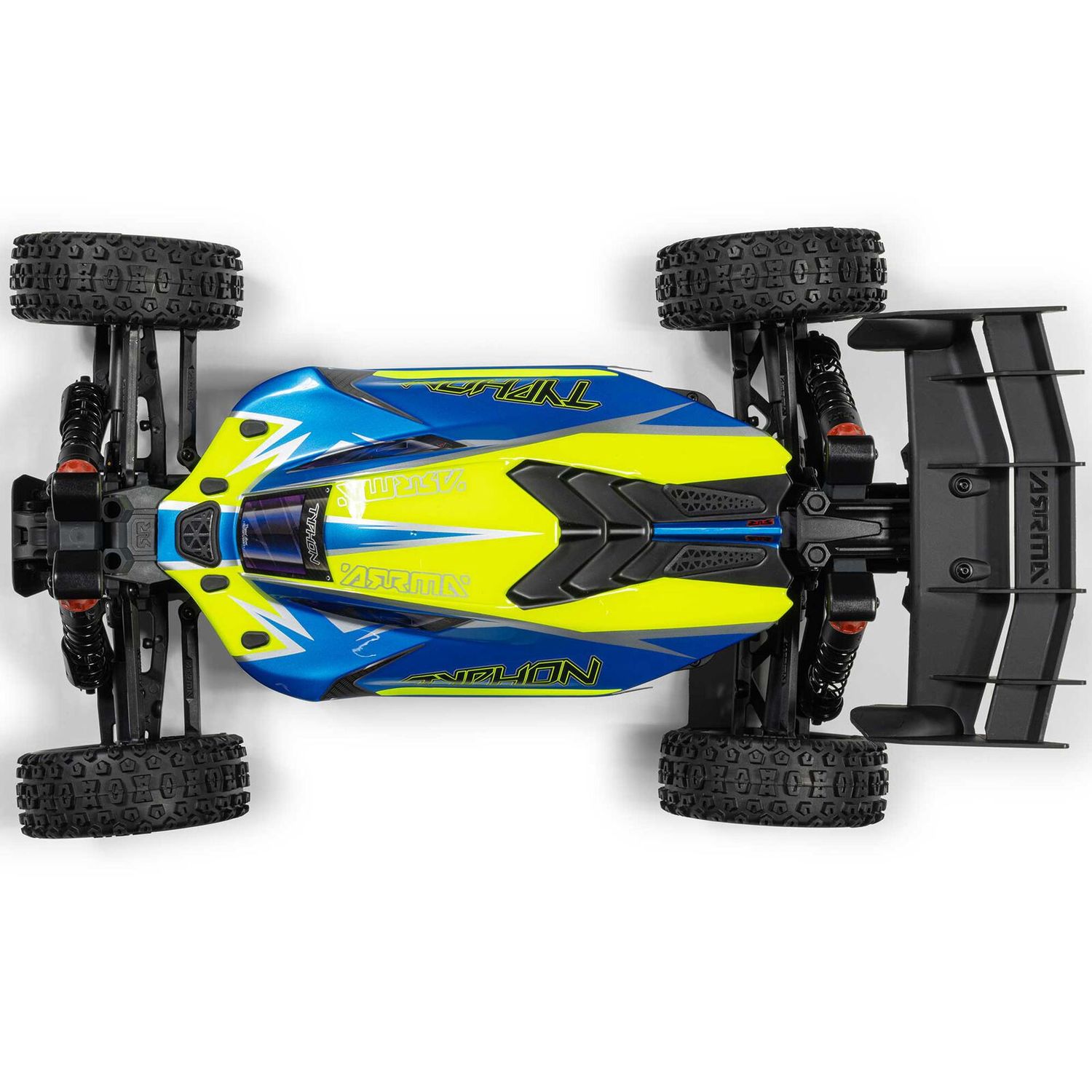 1/8 TYPHON 4X4 RTR Brushed Buggy, Blue