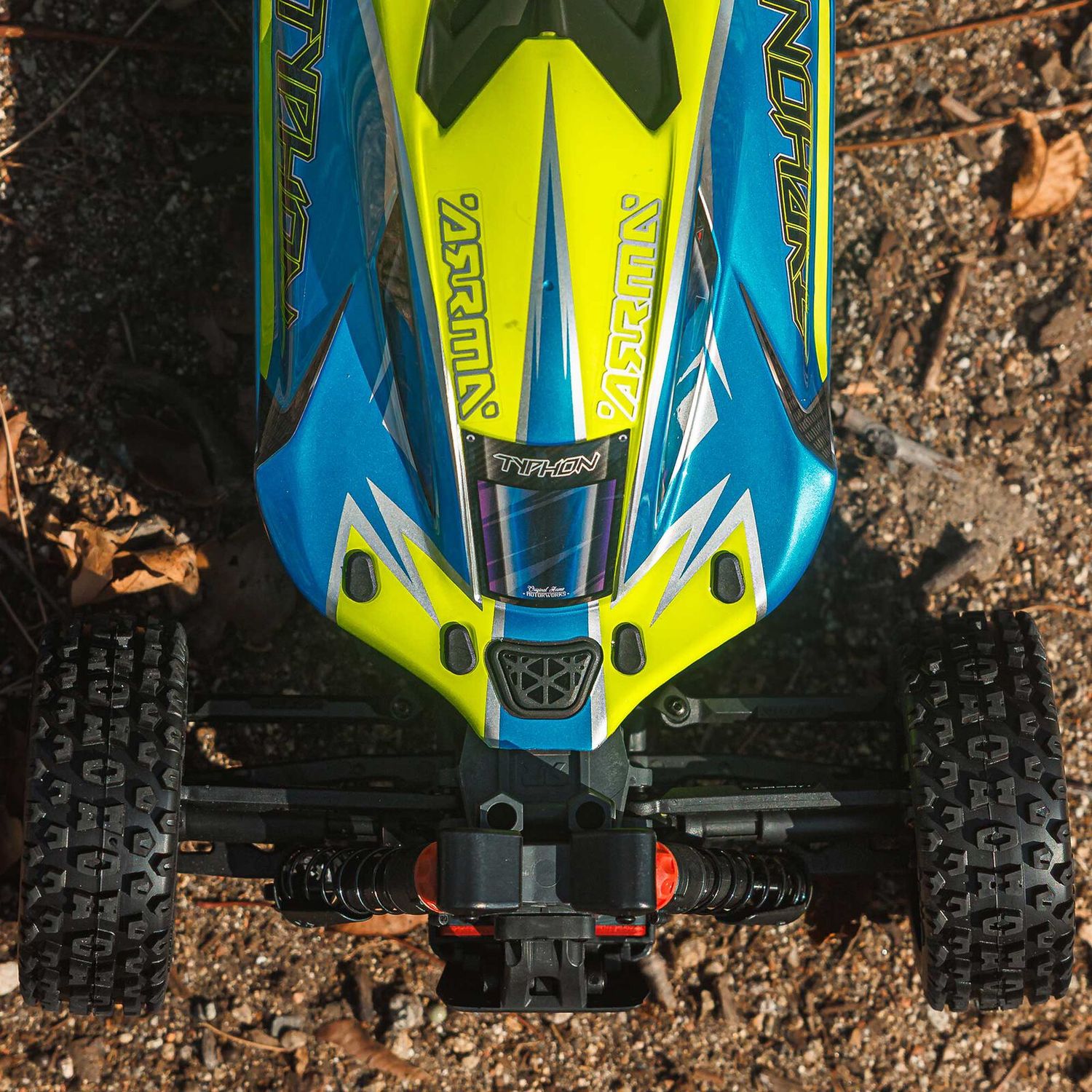 1/8 TYPHON 4X4 RTR Brushed Buggy, Blue