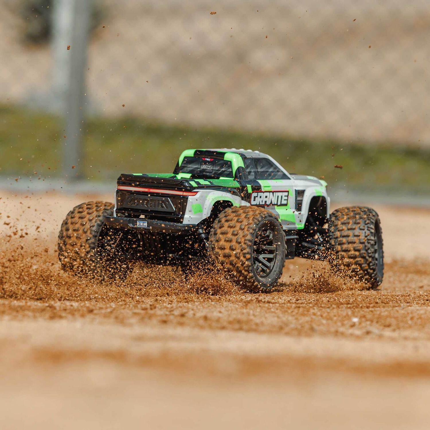 1/10 GRANITE 4X4 RTR Brushed Monster Truck, Green