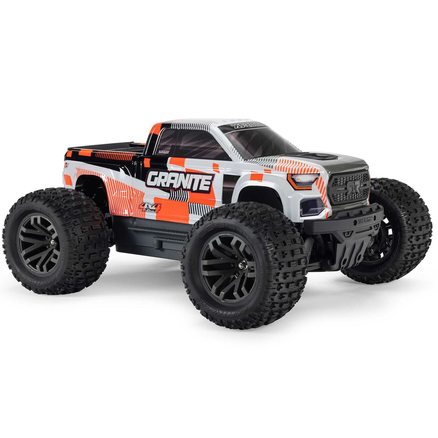 1/10 GRANITE 4X4 RTR Brushed Monster Truck, Orange