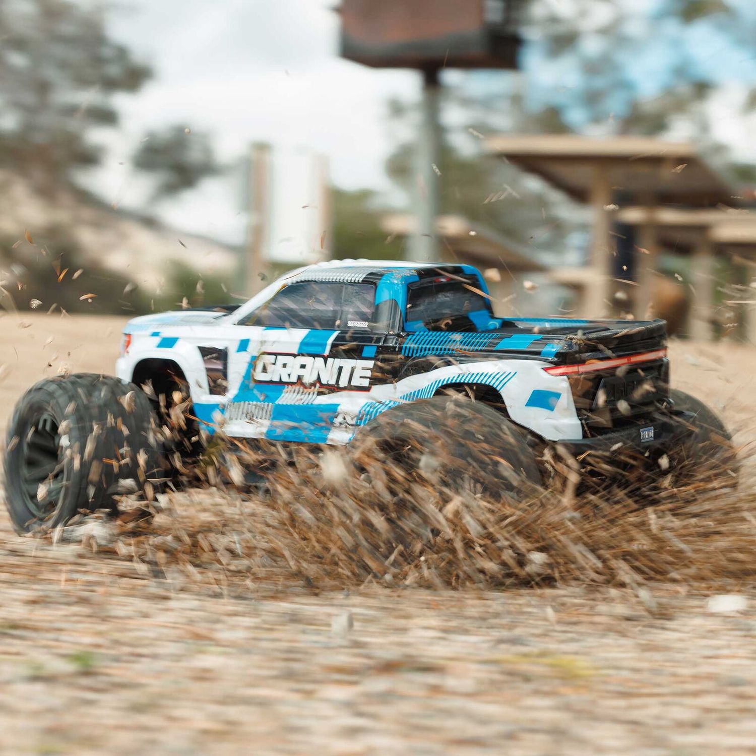 1/10 GRANITE 4X4 RTR Brushed Monster Truck, Blue