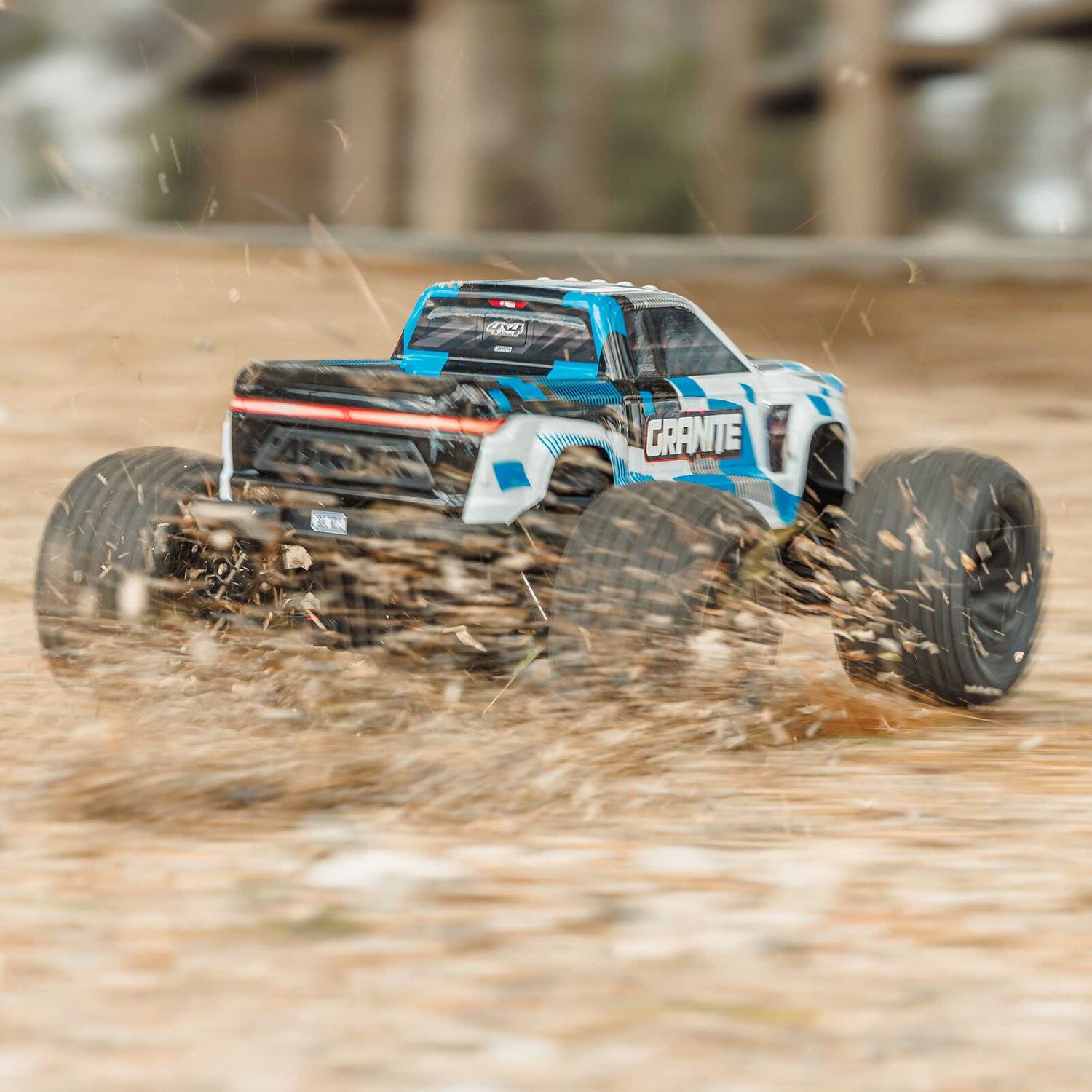 1/10 GRANITE 4X4 RTR Brushed Monster Truck, Blue