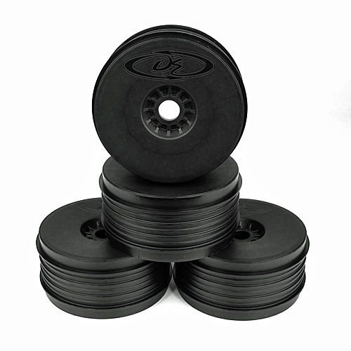 DE Racing Speedline PLUS Wheels for 1/8 Buggy / BLACK