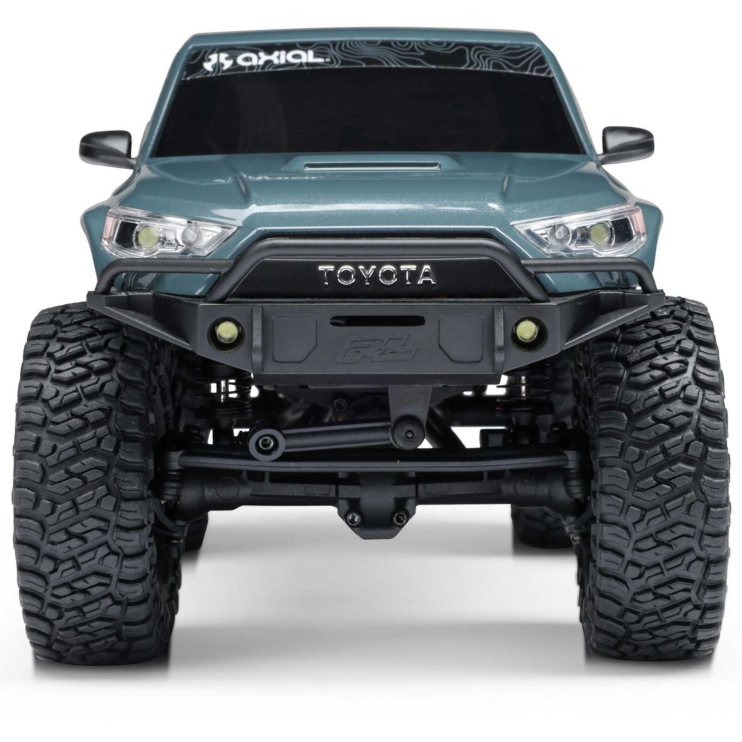 1/24 SCX24 Toyota 4Runner 4X4 RTR Brushed Rock Crawler (Battery &amp; Charger Included), Gray