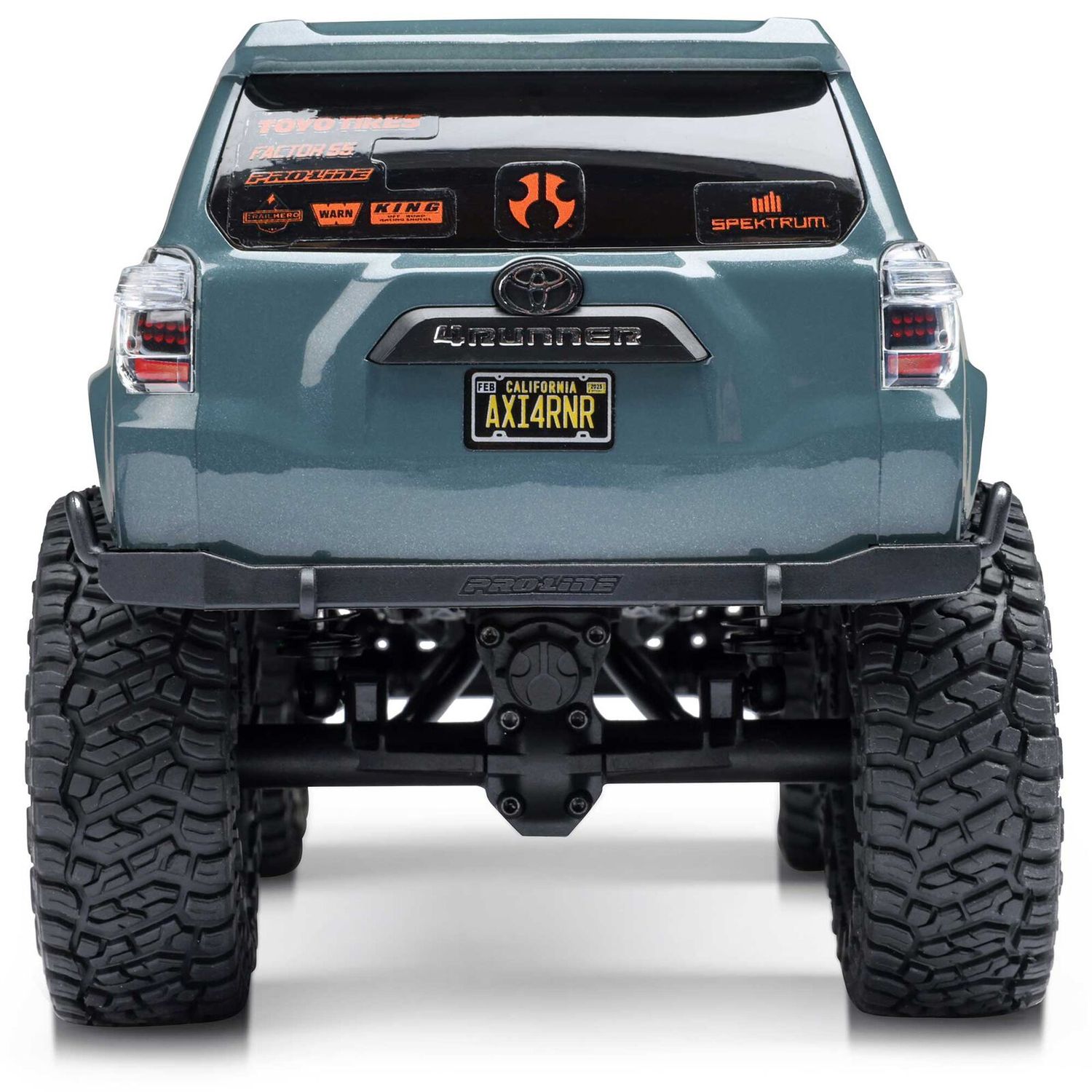 1/24 SCX24 Toyota 4Runner 4X4 RTR Brushed Rock Crawler (Battery &amp; Charger Included), Gray
