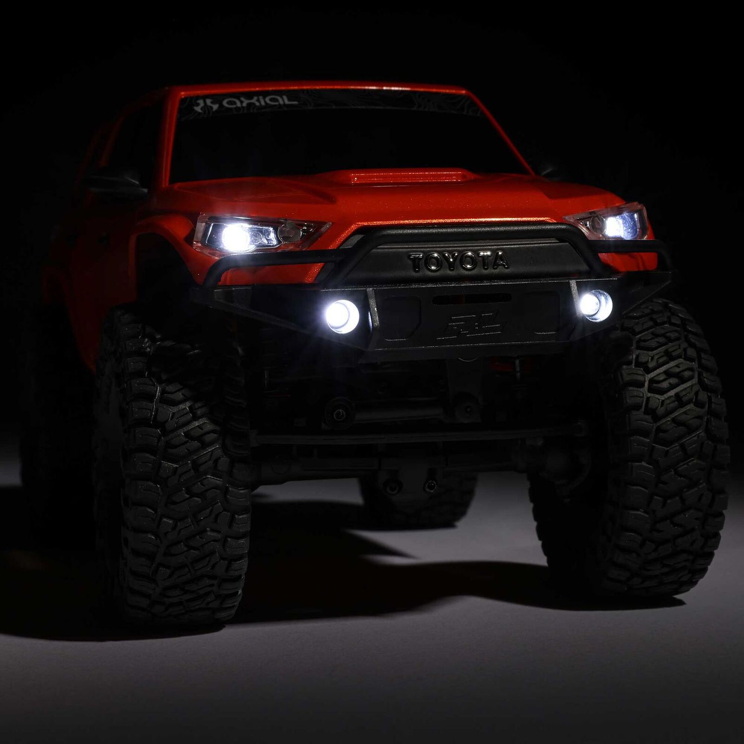 1/24 SCX24 Toyota 4Runner 4X4 RTR Brushed Rock Crawler (Battery &amp; Charger Included), Orange