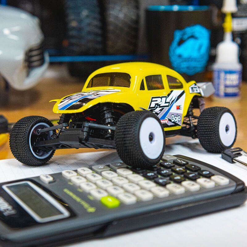 VW Baja Bug Clear Body for Losi Micro-T