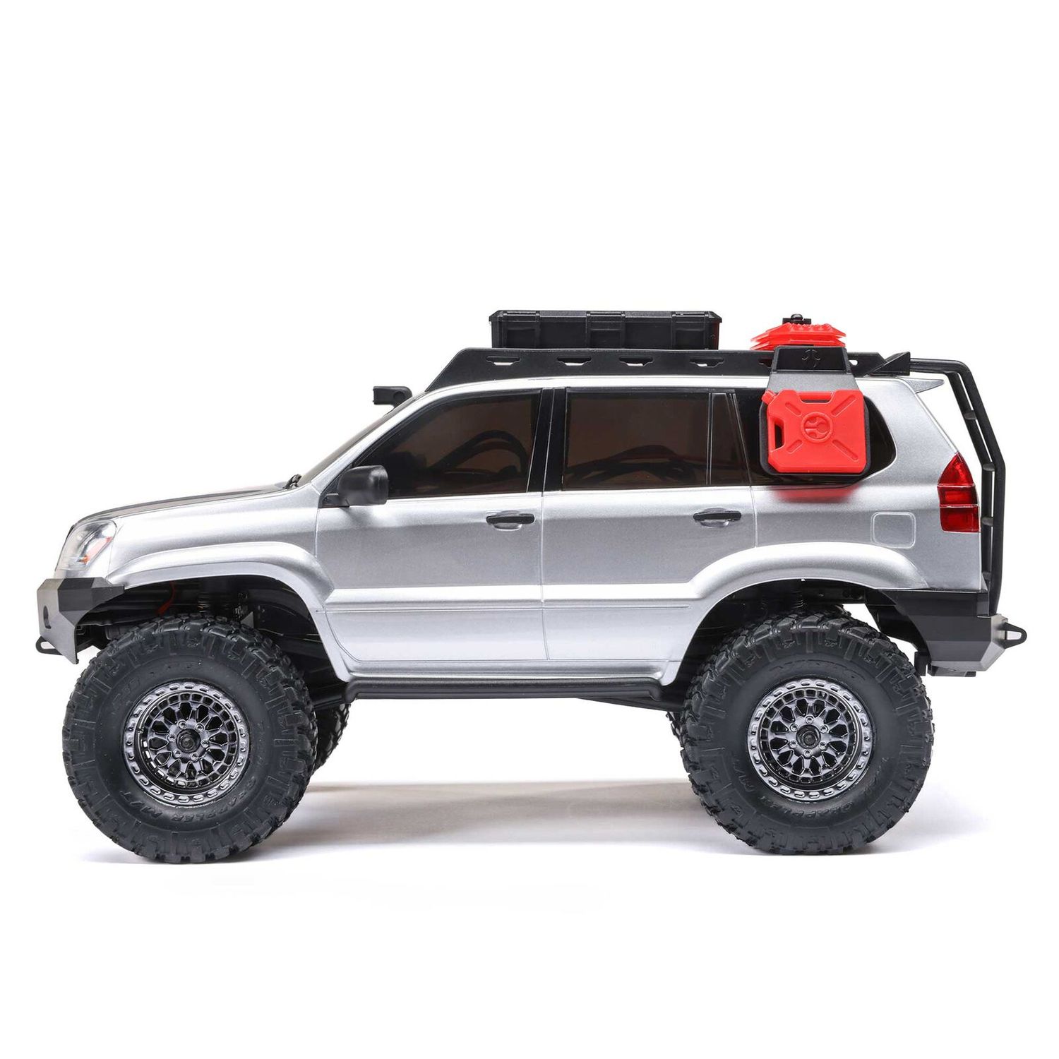 1/24 SCX24 Lexus GX 470 4X4 RTR Brushed Rock Crawler (Battery &amp; Charger Included), Silver