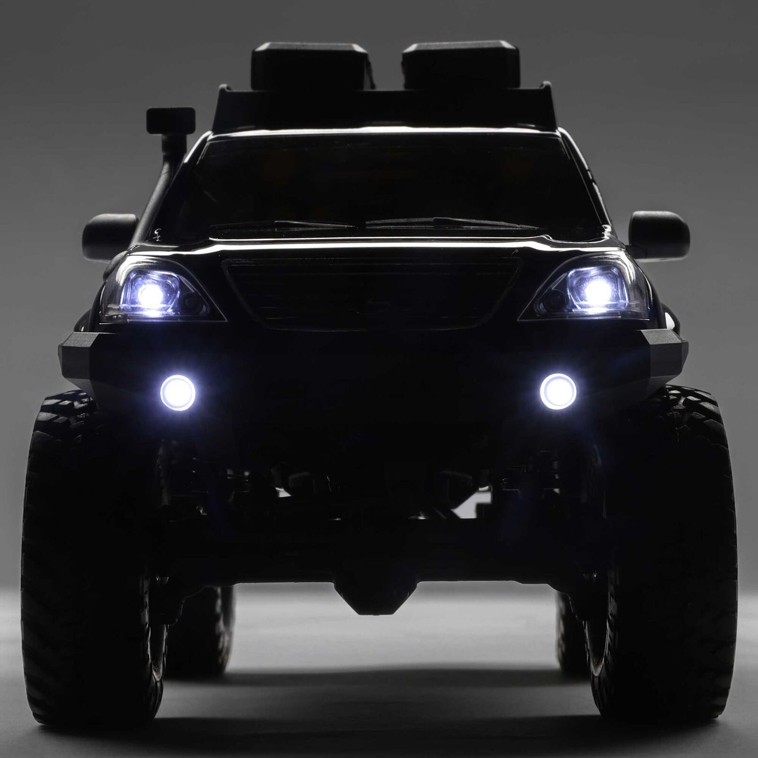1/24 SCX24 Lexus GX 470 4X4 RTR Brushed Rock Crawler (Battery &amp; Charger Included), Black