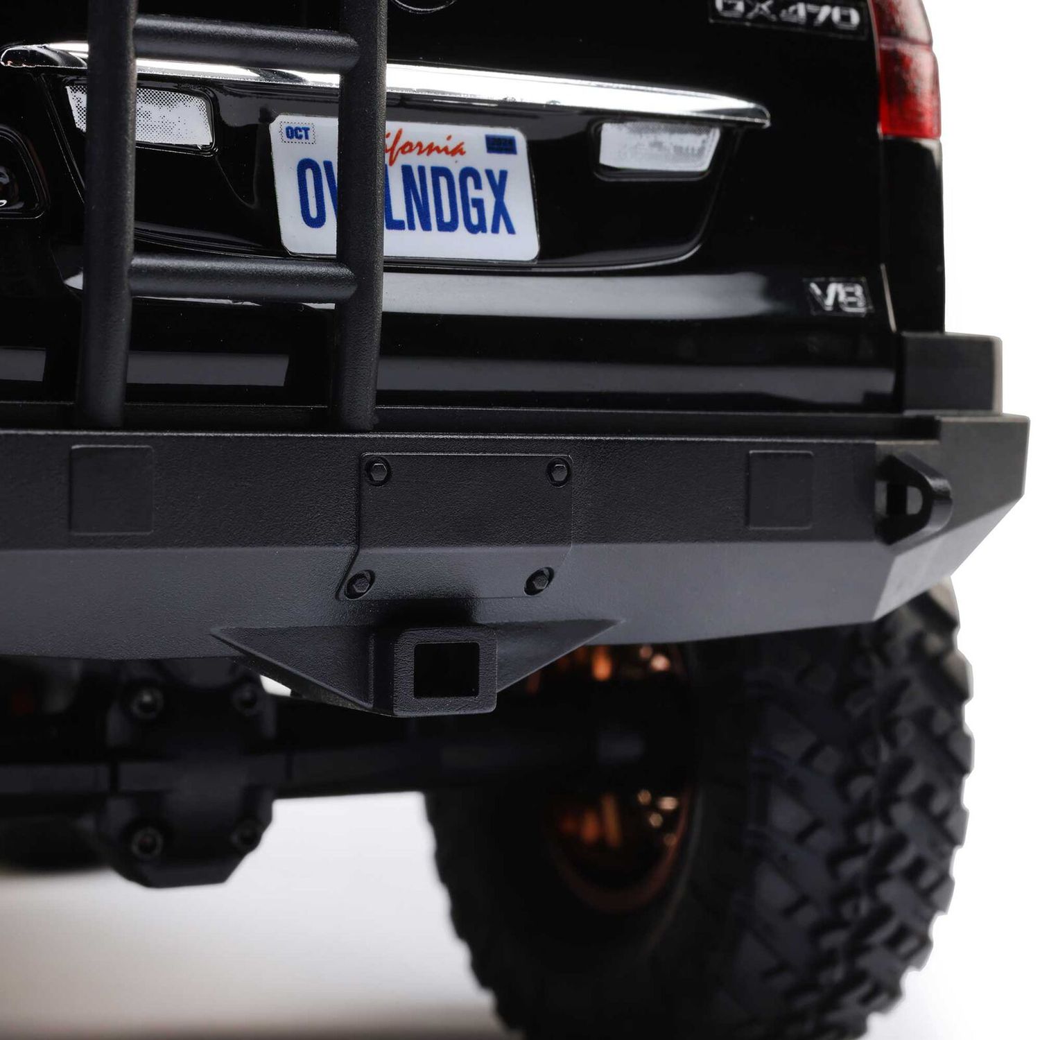 1/24 SCX24 Lexus GX 470 4X4 RTR Brushed Rock Crawler (Battery &amp; Charger Included), Black
