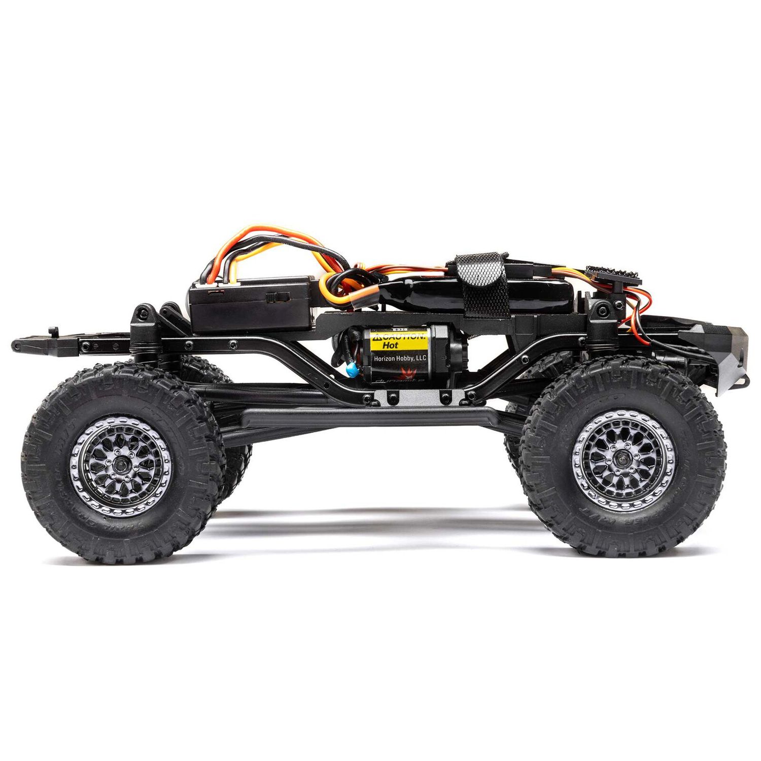 1/24 SCX24 Lexus GX 470 4X4 RTR Brushed Rock Crawler (Battery &amp; Charger Included), Black