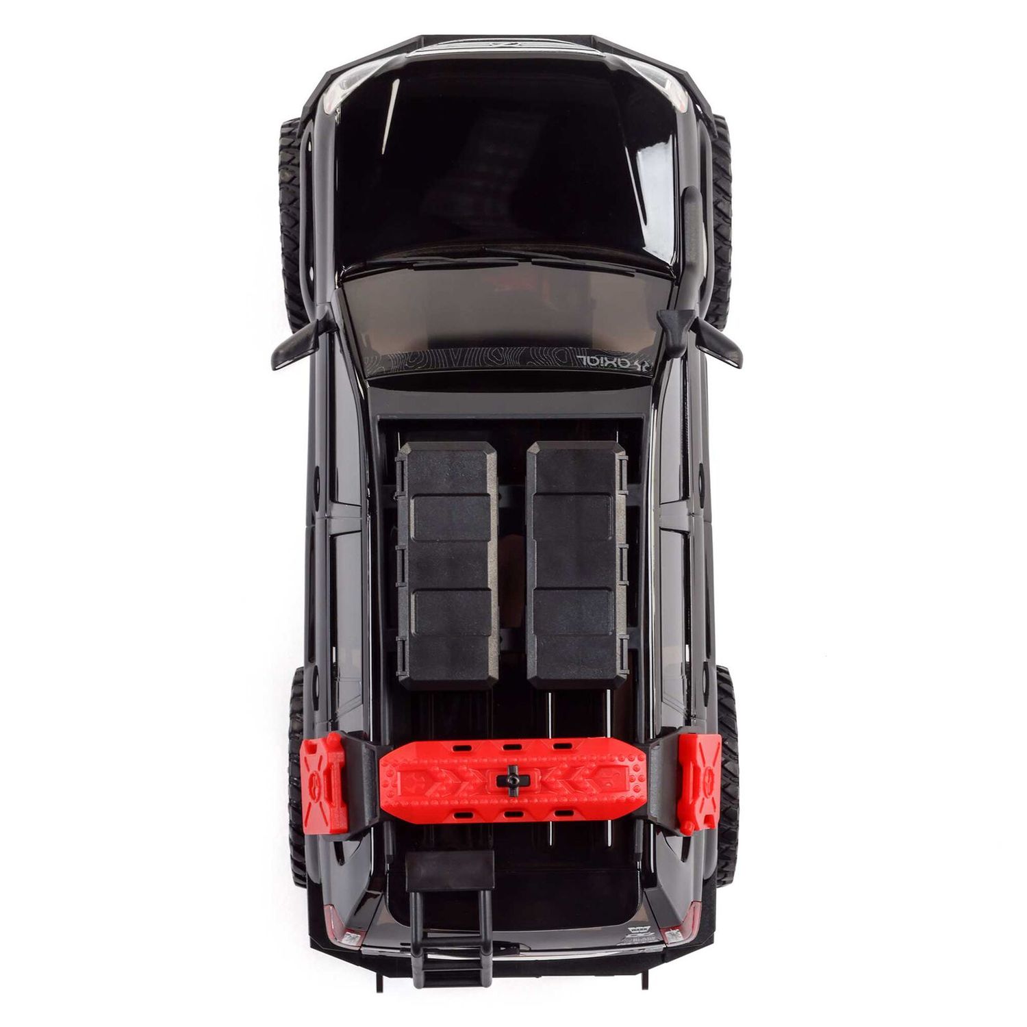 1/24 SCX24 Lexus GX 470 4X4 RTR Brushed Rock Crawler (Battery &amp; Charger Included), Black