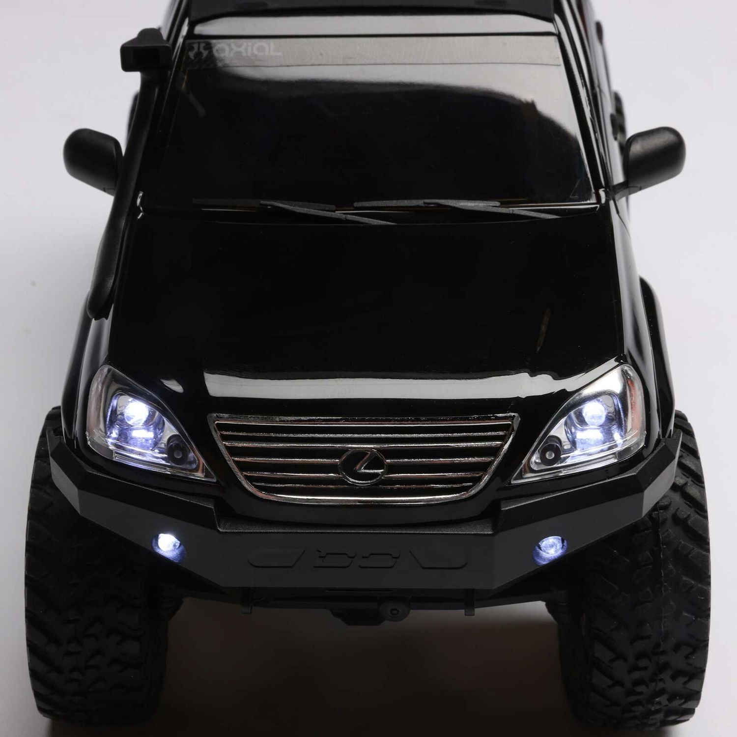1/24 SCX24 Lexus GX 470 4X4 RTR Brushed Rock Crawler (Battery &amp; Charger Included), Black