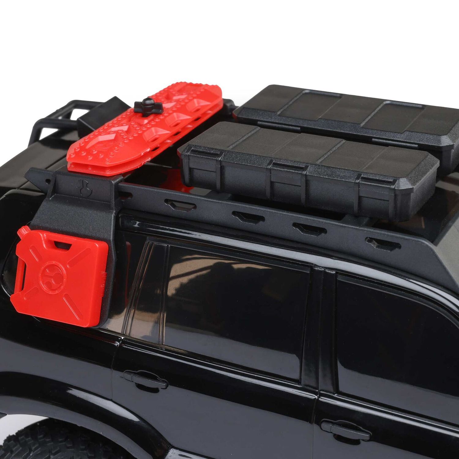 1/24 SCX24 Lexus GX 470 4X4 RTR Brushed Rock Crawler (Battery &amp; Charger Included), Black