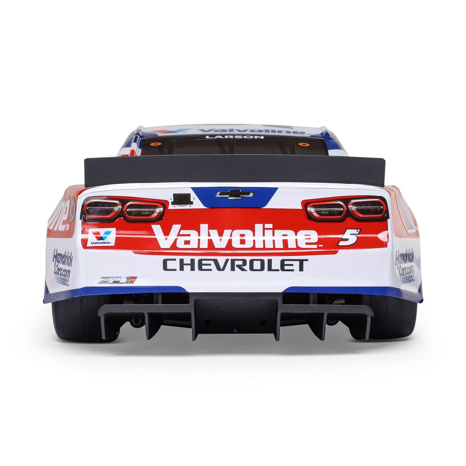 1/12 NASCAR RC Racecar Kyle Larson No. 5 2025 Valvoline Chevrolet Camaro ZL1 2S AWD RTR Brushed On-Road (Battery &amp; Charger Included), Red