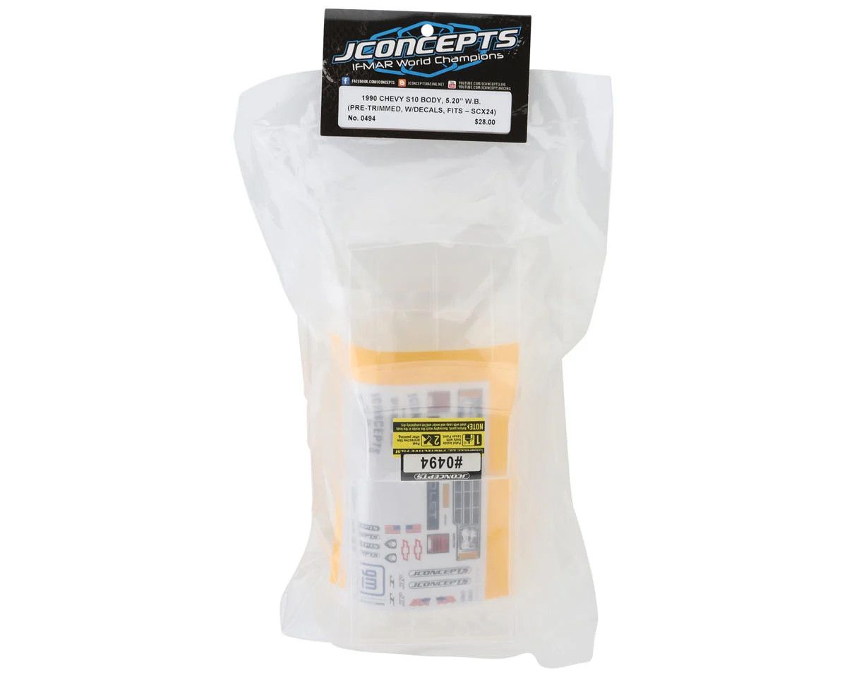 1990 Chevy S10 crawler body (Fits - SCX24)