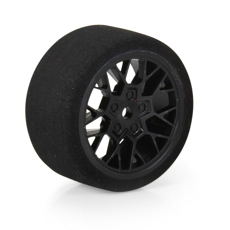 Fifty6 Foam Tire Mounted on Circuit Black Wheel 8mm Hex (4)
