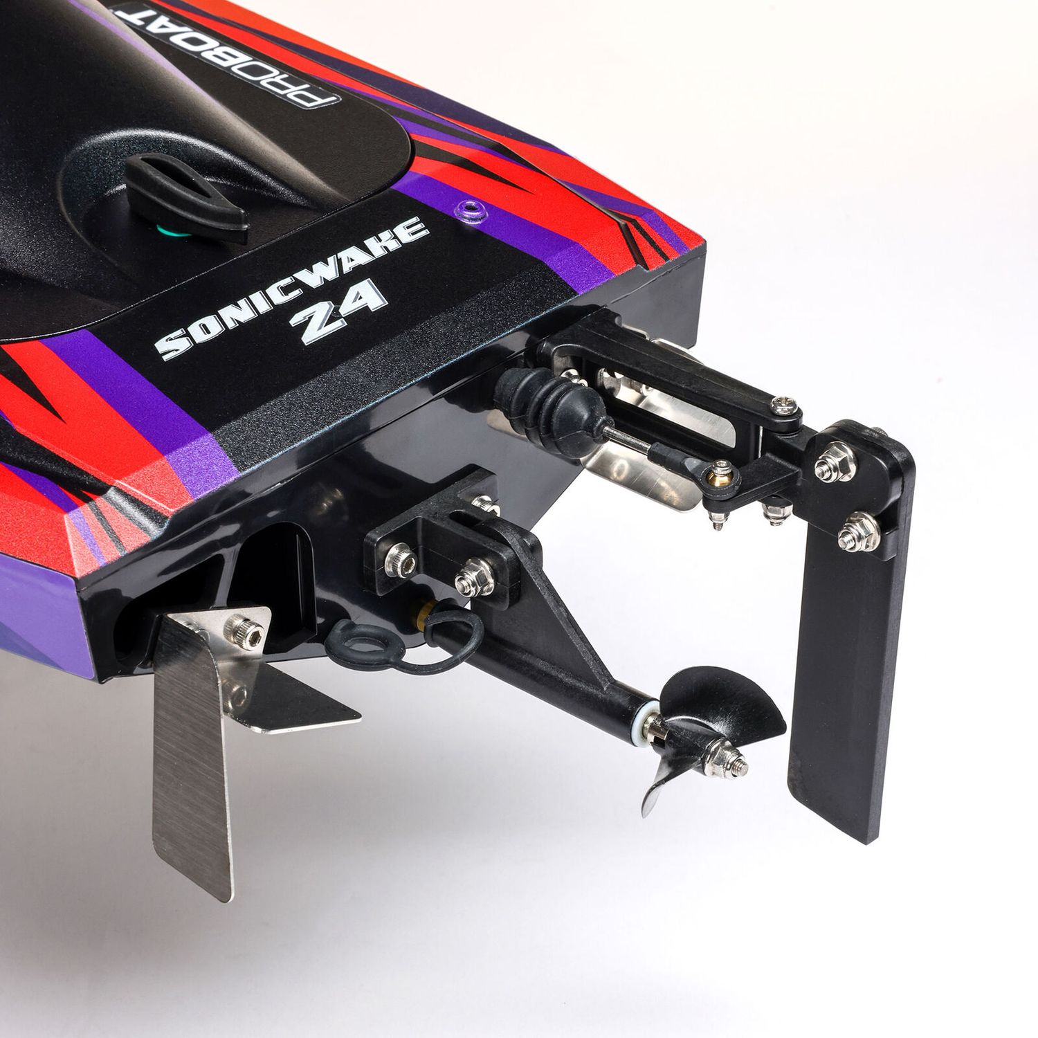 Sonicwake 24&quot; Self-Righting Brushless Deep-V RTR (Battery &amp; Charger Included), Red