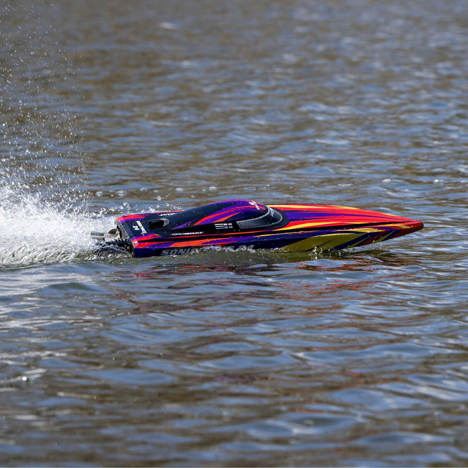 Sonicwake 24&quot; Self-Righting Brushless Deep-V RTR (Battery &amp; Charger Included), Red