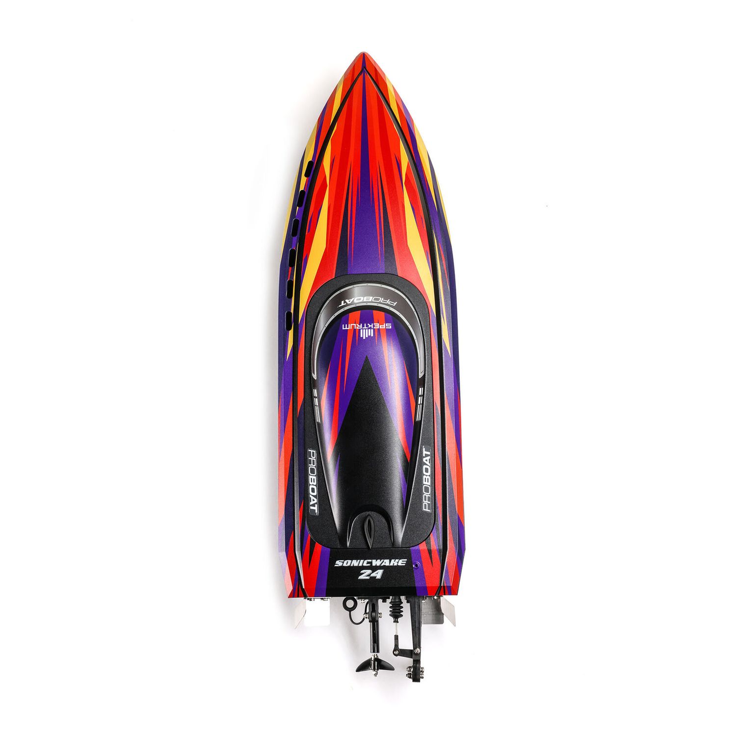 Sonicwake 24&quot; Self-Righting Brushless Deep-V RTR (Battery &amp; Charger Included), Red
