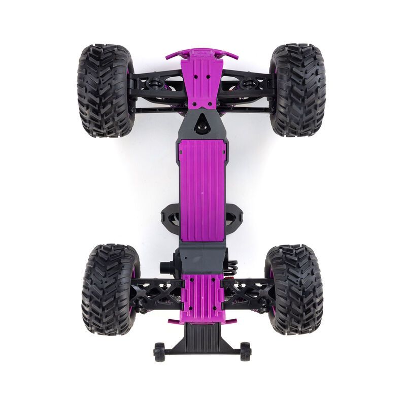 1/10 QUAKE 223S 2WD RTR Brushless Monster Truck, Purple