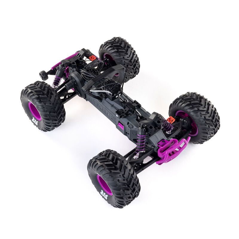 1/10 QUAKE 223S 2WD RTR Brushless Monster Truck, Purple