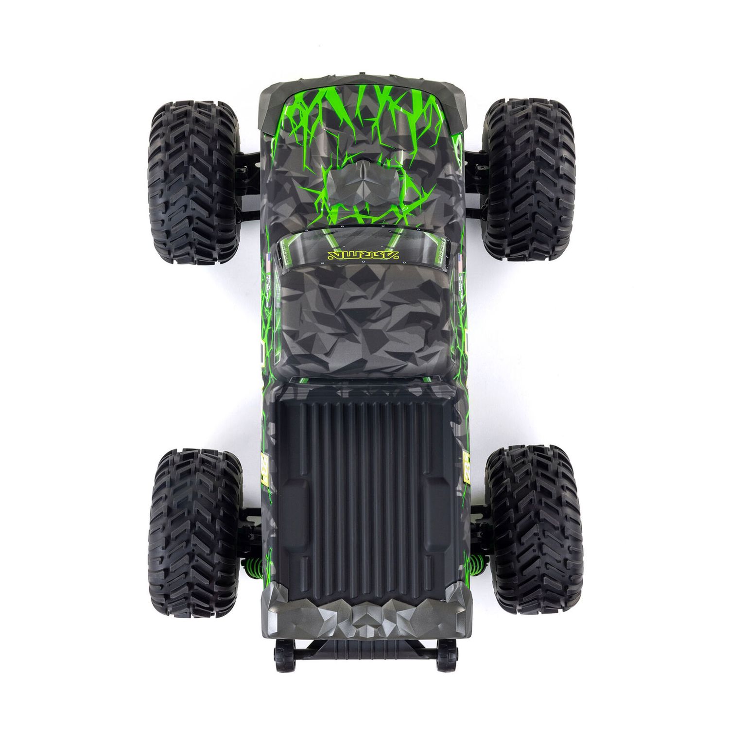 1/10 QUAKE 223S 2WD RTR Brushless Monster Truck, Green