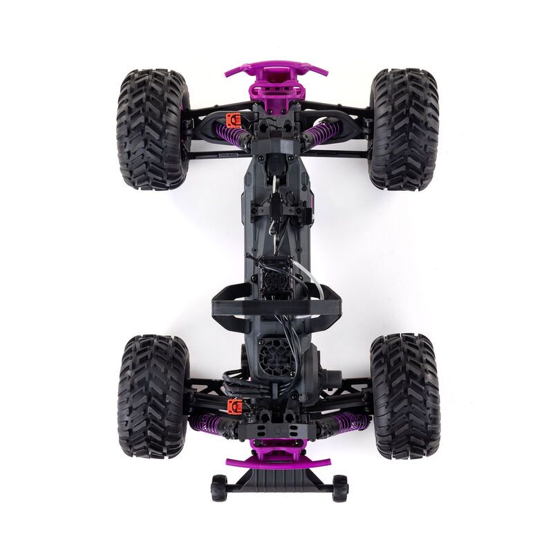 1/10 QUAKE 223S 2WD RTR Brushless Monster Truck, Purple