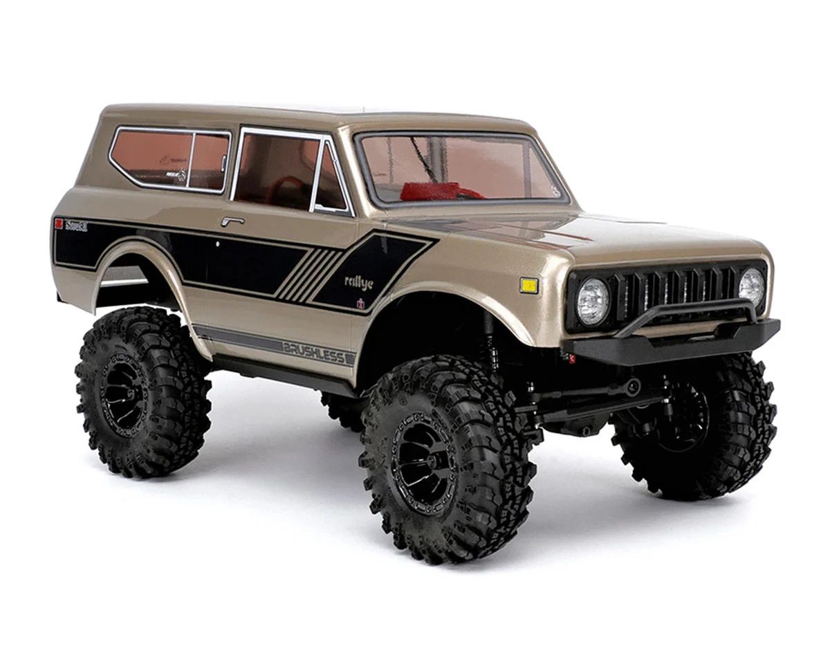 Redcat Ascent-18 International Scout II 1/18 4WD RTR Brushless Rock Crawler (Gold) w/2.4GHz Radio, Battery &amp; Charger