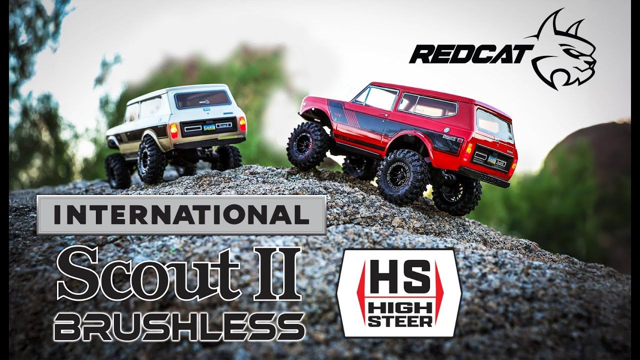 Redcat Ascent-18 International Scout II 1/18 4WD RTR Brushless Rock Crawler (Gold) w/2.4GHz Radio, Battery &amp; Charger