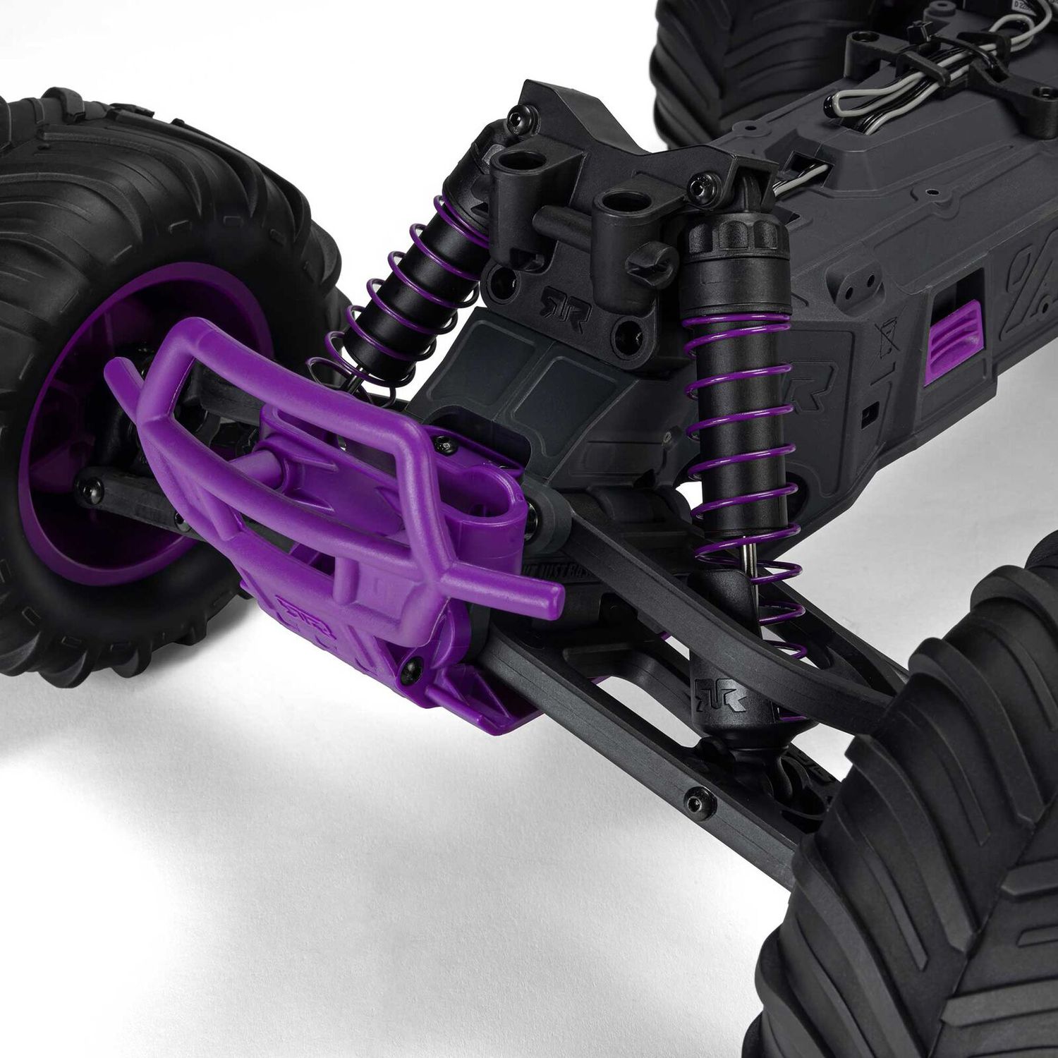 1/10 GORGON 2WD RTR Brushed Monster Truck (Battery &amp; Charger Included), Purple