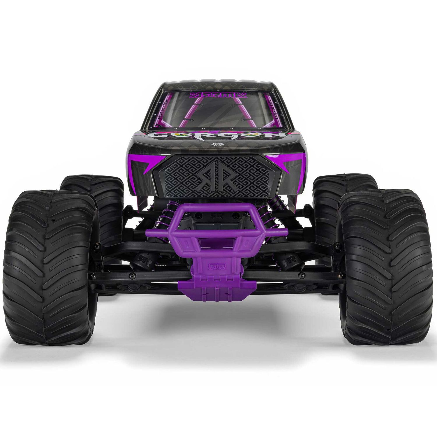 1/10 GORGON 2WD RTR Brushed Monster Truck (Battery &amp; Charger Included), Purple