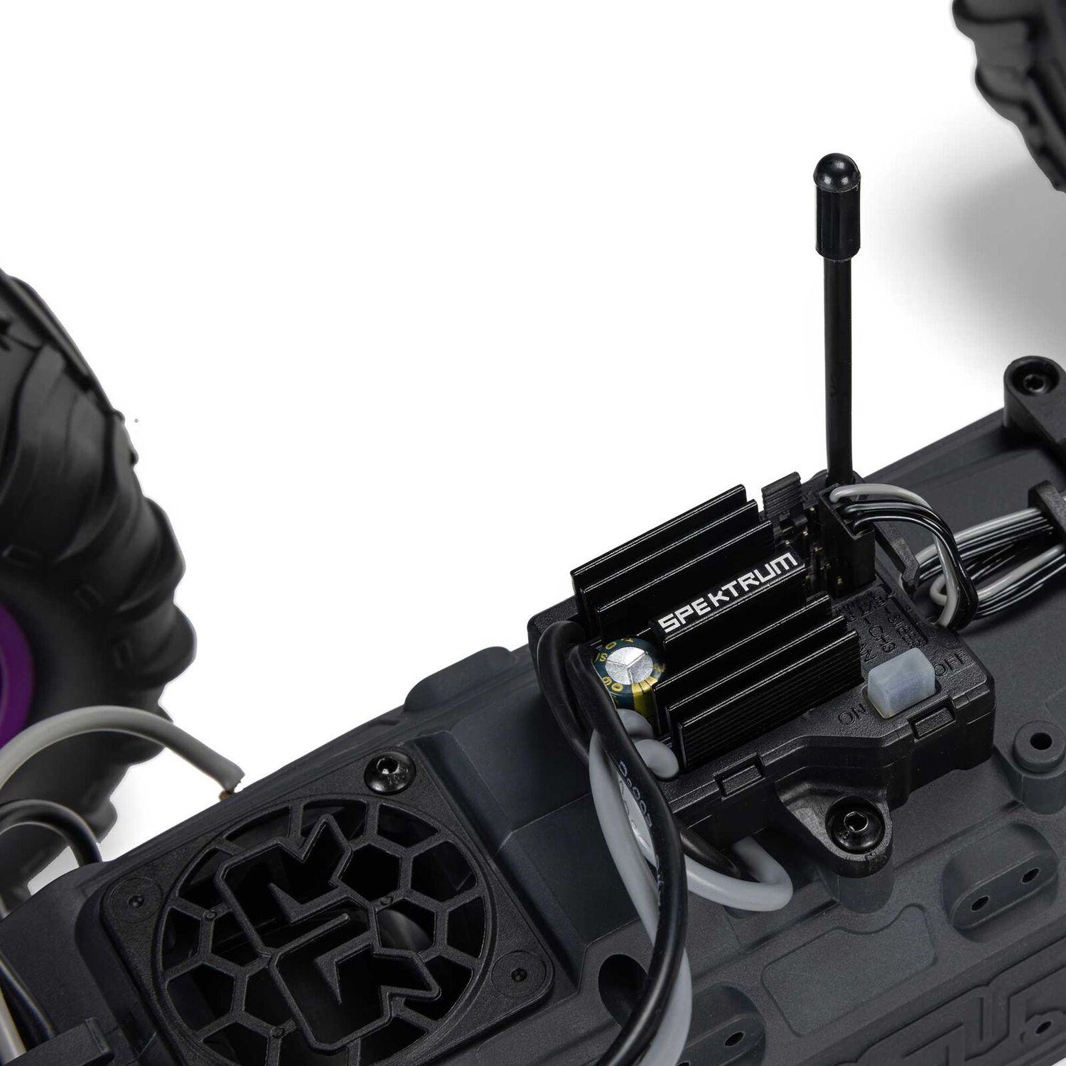 1/10 GORGON 2WD RTR Brushed Monster Truck (Battery &amp; Charger Included), Purple