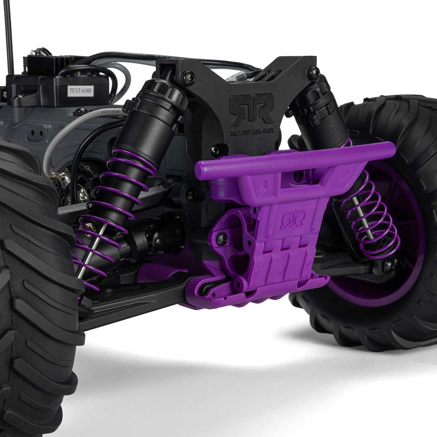 1/10 GORGON 2WD RTR Brushed Monster Truck (Battery &amp; Charger Included), Purple