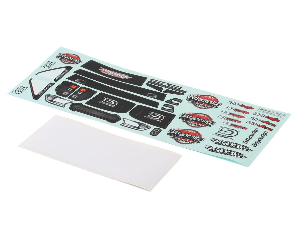 Bittydesign RR-Ultra 1/10 Rock Crawler Pre-Trimmed Body (Clear) (313mm) (1mm)