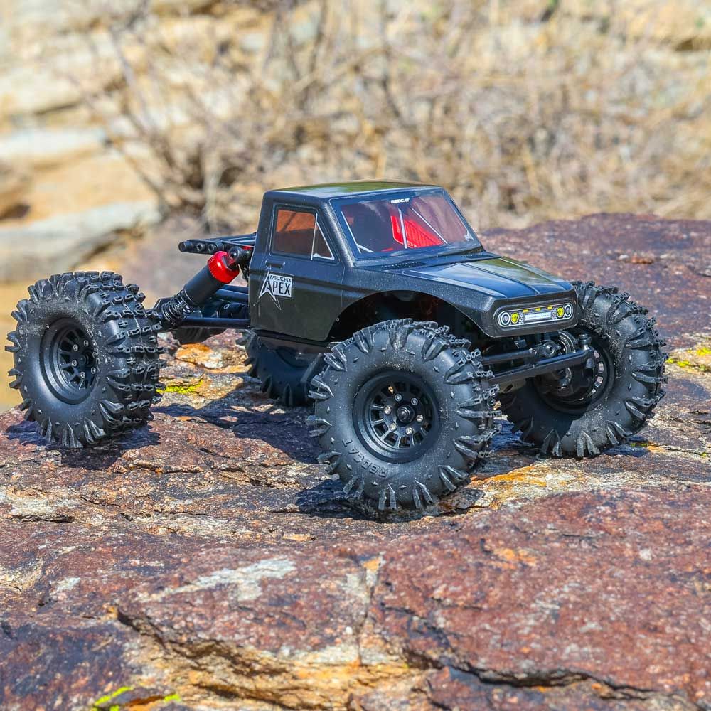 Redcat Ascent-18 APEX - 1/18 Scale Brushless Electric Rock Crawler, GRAY
