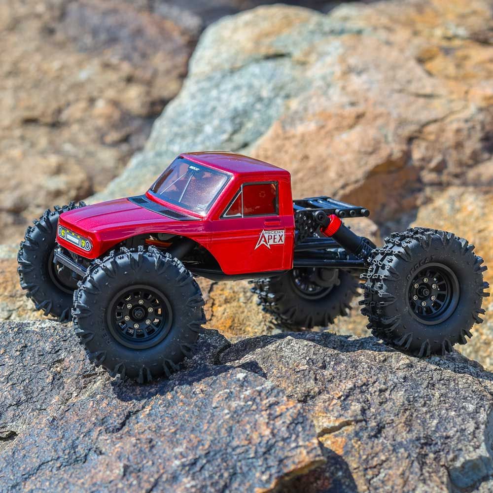 Redcat Ascent-18 APEX - 1/18 Scale Brushless Electric Rock Crawler, RED