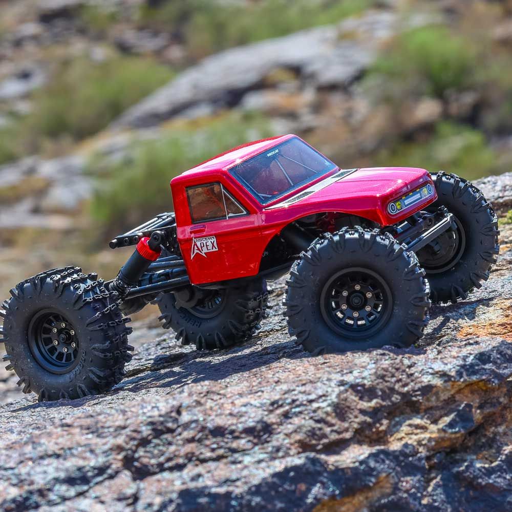 Redcat Ascent-18 APEX - 1/18 Scale Brushless Electric Rock Crawler, RED