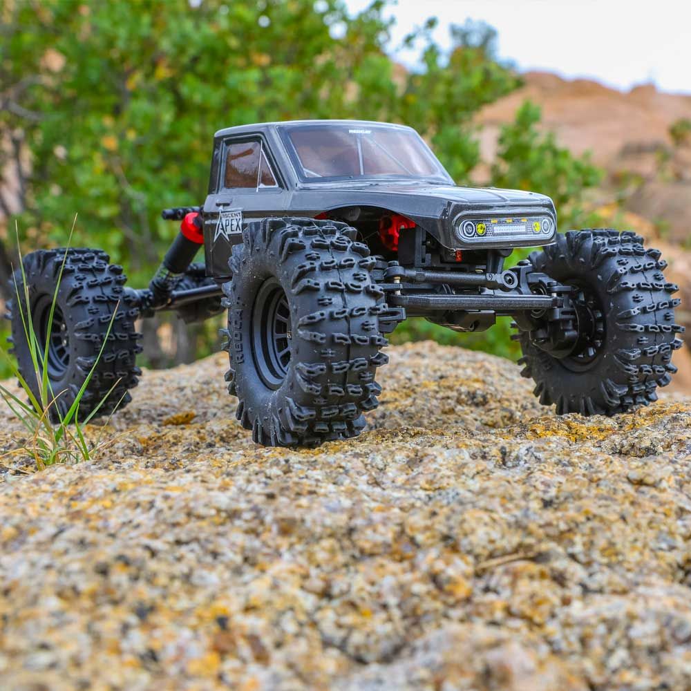 Redcat Ascent-18 APEX - 1/18 Scale Brushless Electric Rock Crawler, GRAY