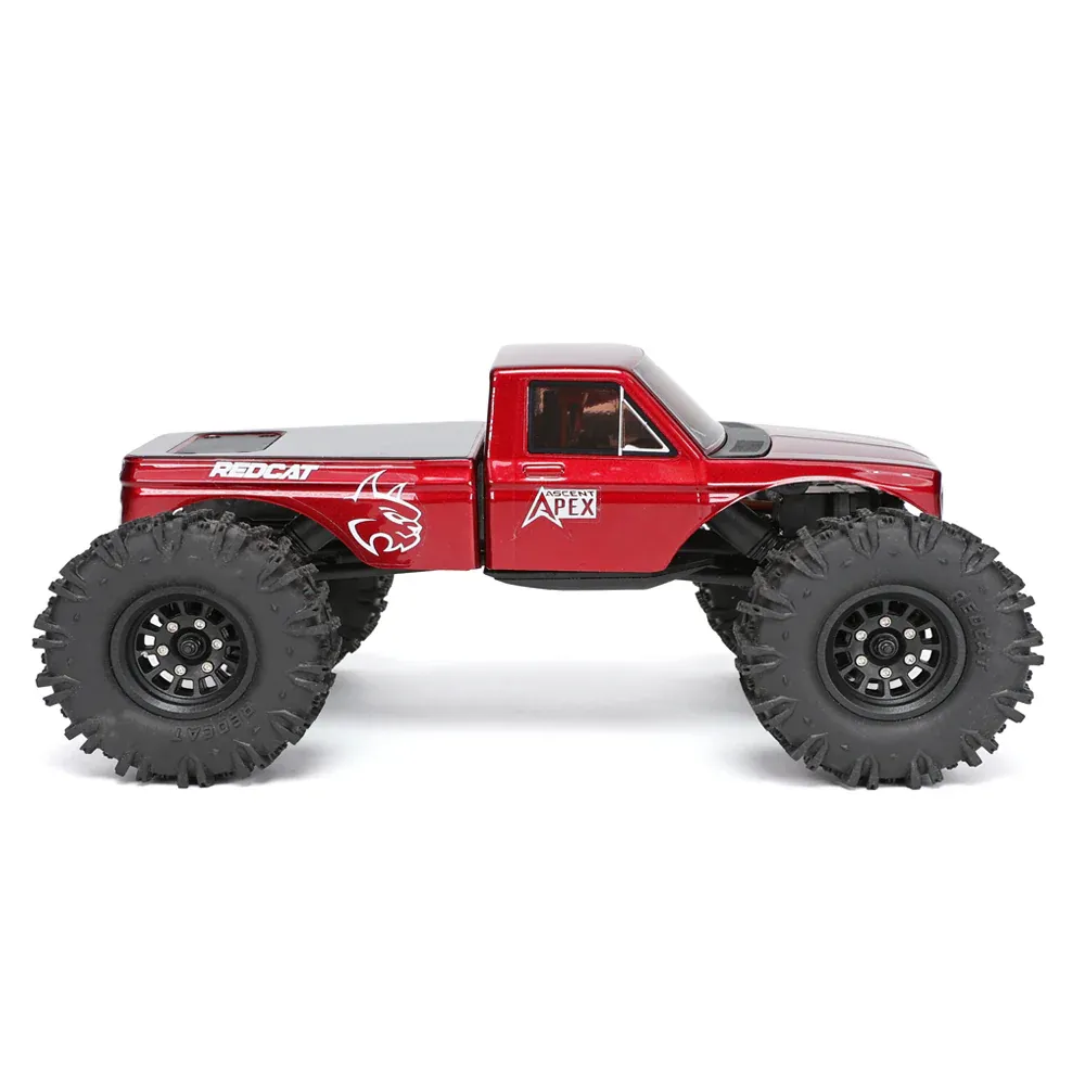 Redcat Ascent-18 APEX - 1/18 Scale Brushless Electric Rock Crawler, RED