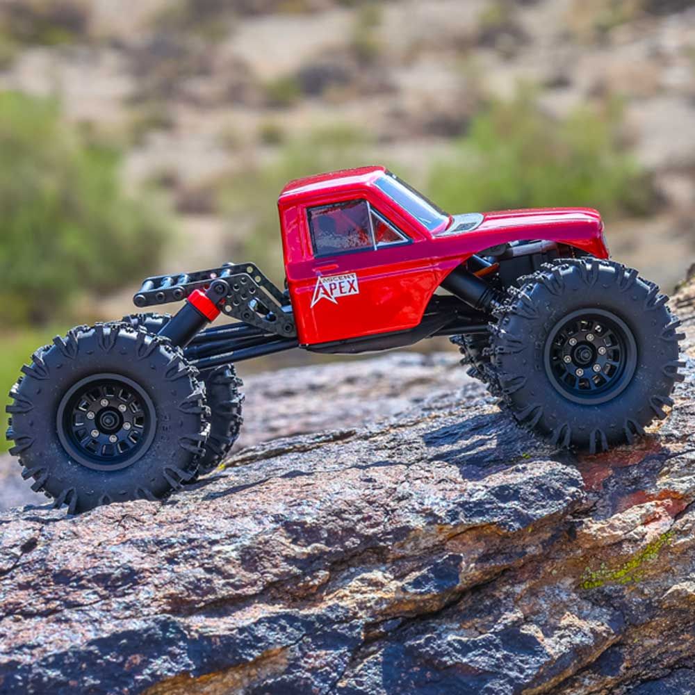 Redcat Ascent-18 APEX - 1/18 Scale Brushless Electric Rock Crawler, RED