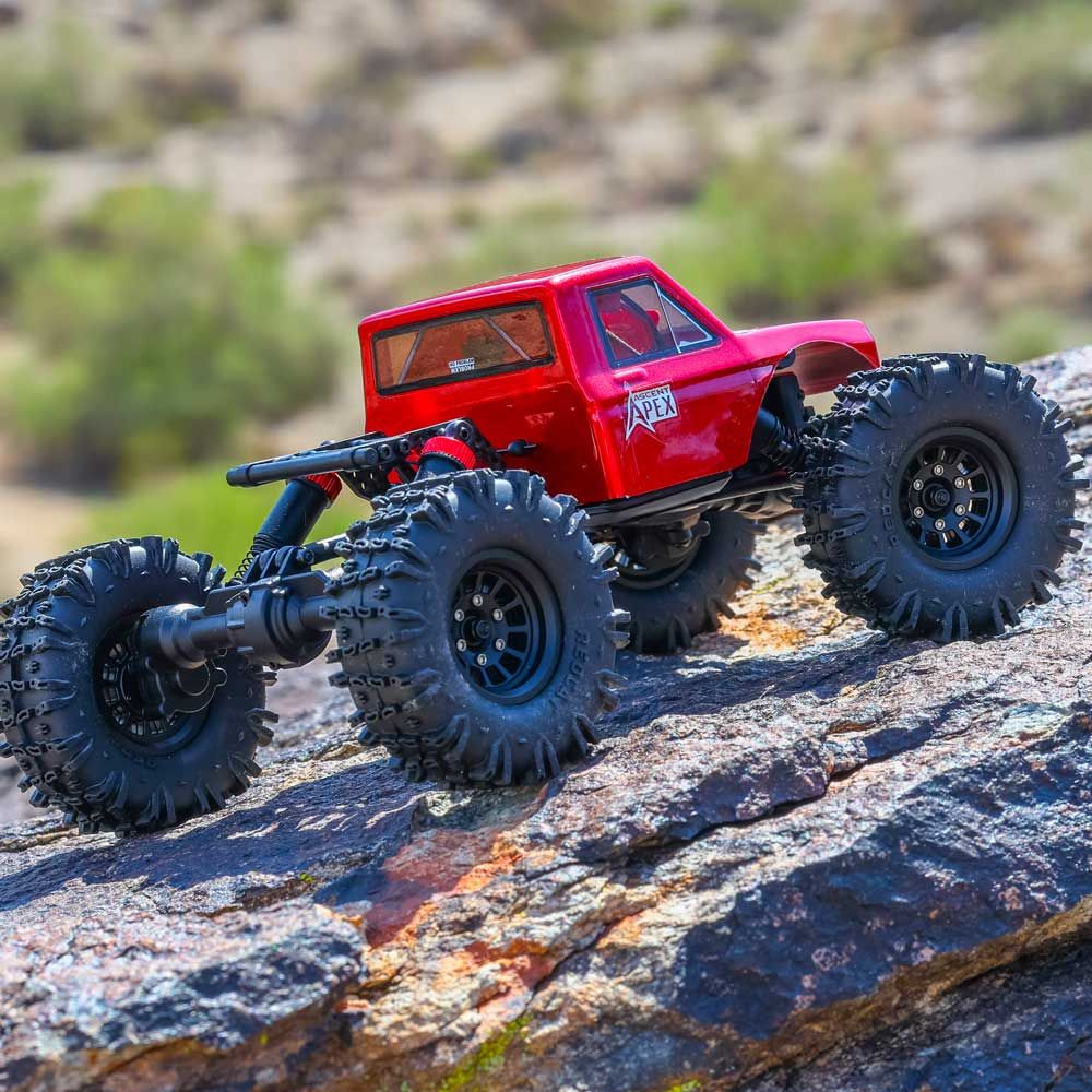 Redcat Ascent-18 APEX - 1/18 Scale Brushless Electric Rock Crawler, RED