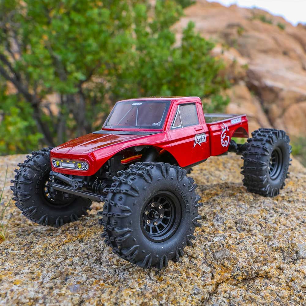 Redcat Ascent-18 APEX - 1/18 Scale Brushless Electric Rock Crawler, RED